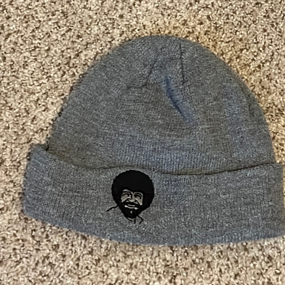 Bob Ross beanie